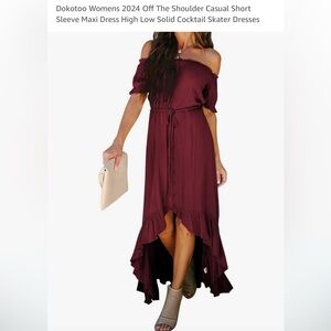Women’s fall photo dress